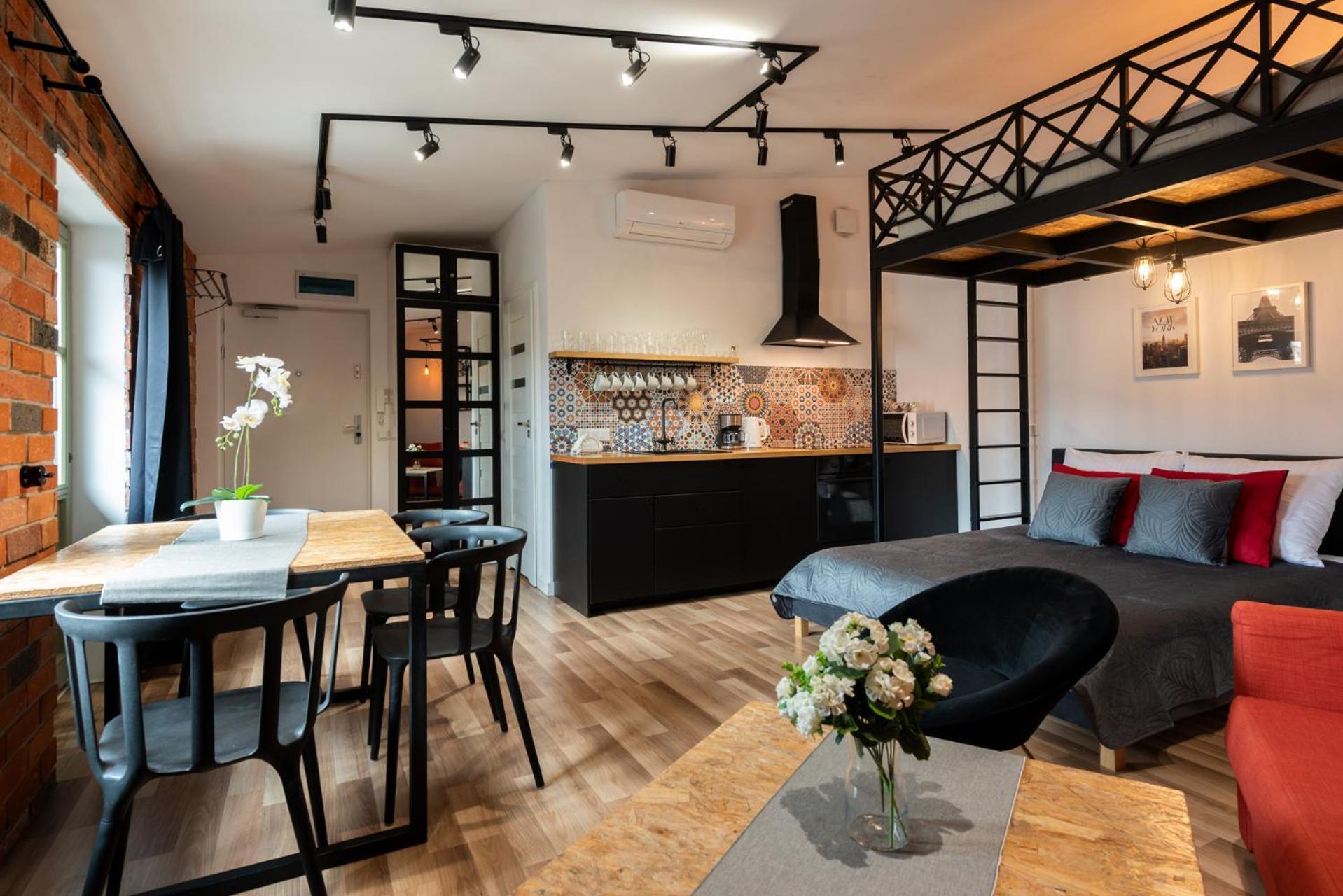 Modern Apartment Arizona Studio Old Town Dietla Balcony كراكوفيا المظهر الخارجي الصورة