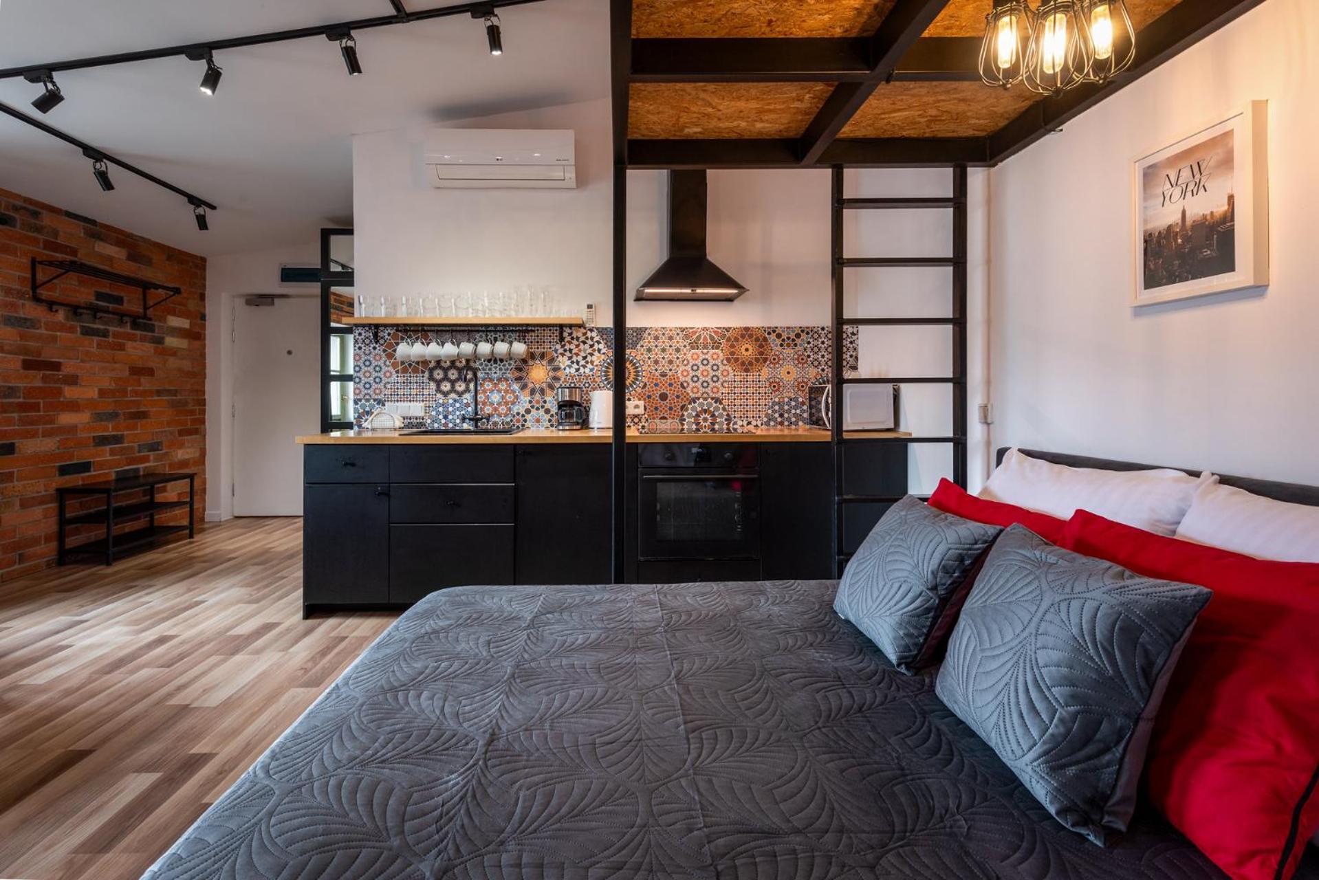 Modern Apartment Arizona Studio Old Town Dietla Balcony كراكوفيا المظهر الخارجي الصورة