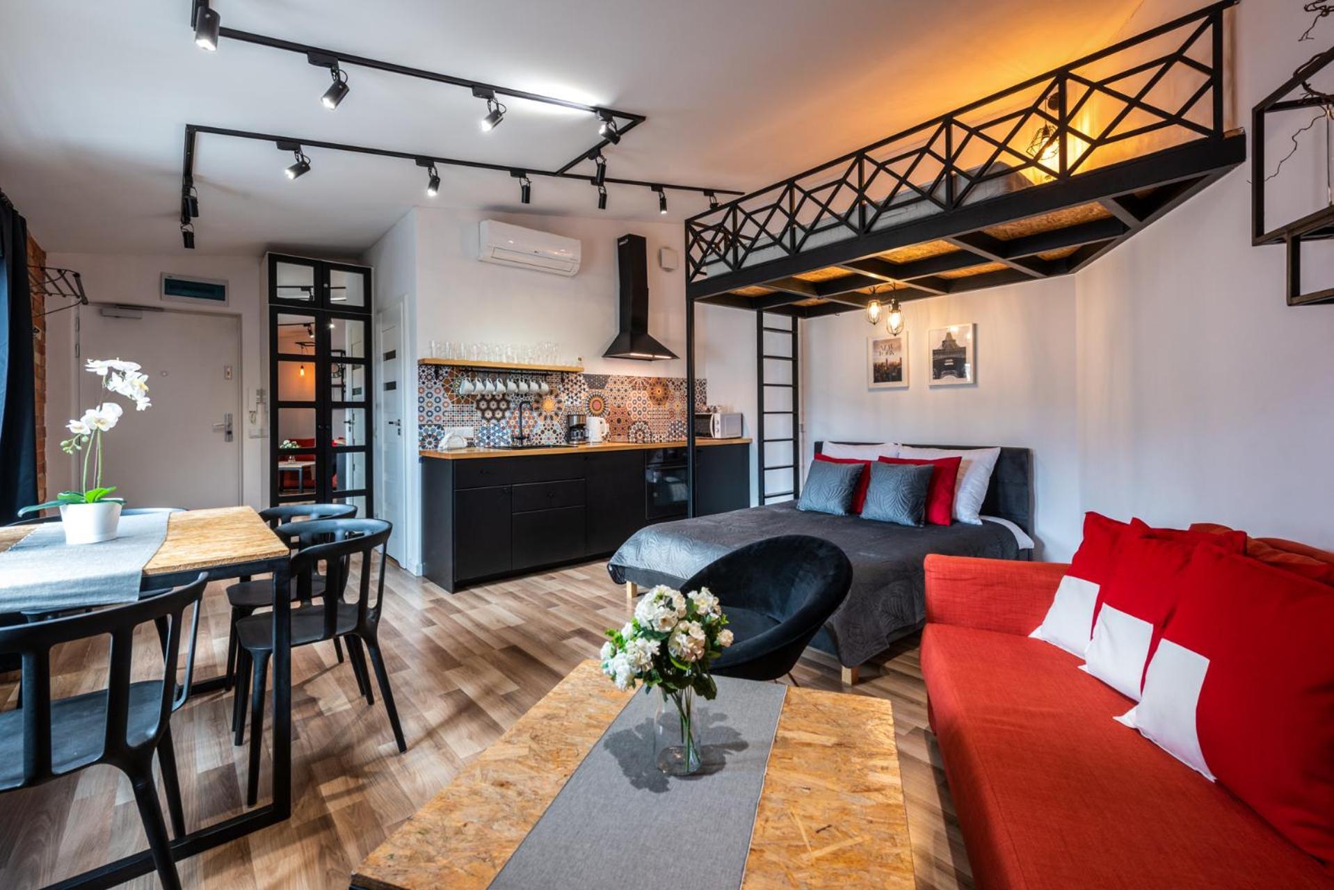 Modern Apartment Arizona Studio Old Town Dietla Balcony كراكوفيا المظهر الخارجي الصورة