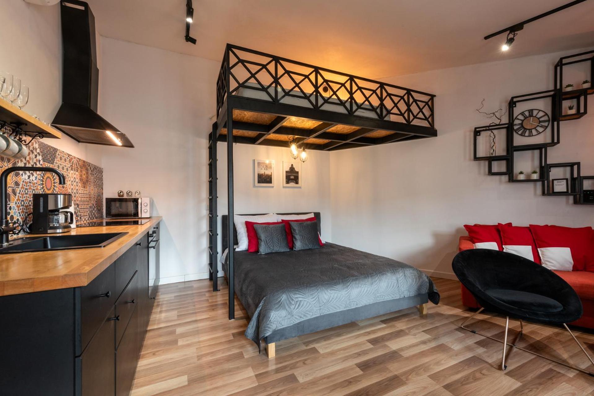 Modern Apartment Arizona Studio Old Town Dietla Balcony كراكوفيا المظهر الخارجي الصورة