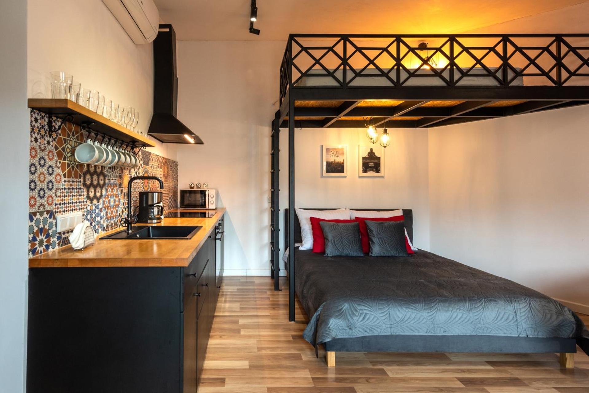 Modern Apartment Arizona Studio Old Town Dietla Balcony كراكوفيا المظهر الخارجي الصورة