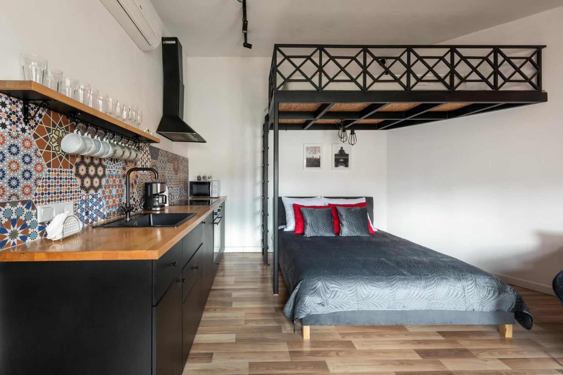 Modern Apartment Arizona Studio Old Town Dietla Balcony كراكوفيا المظهر الخارجي الصورة