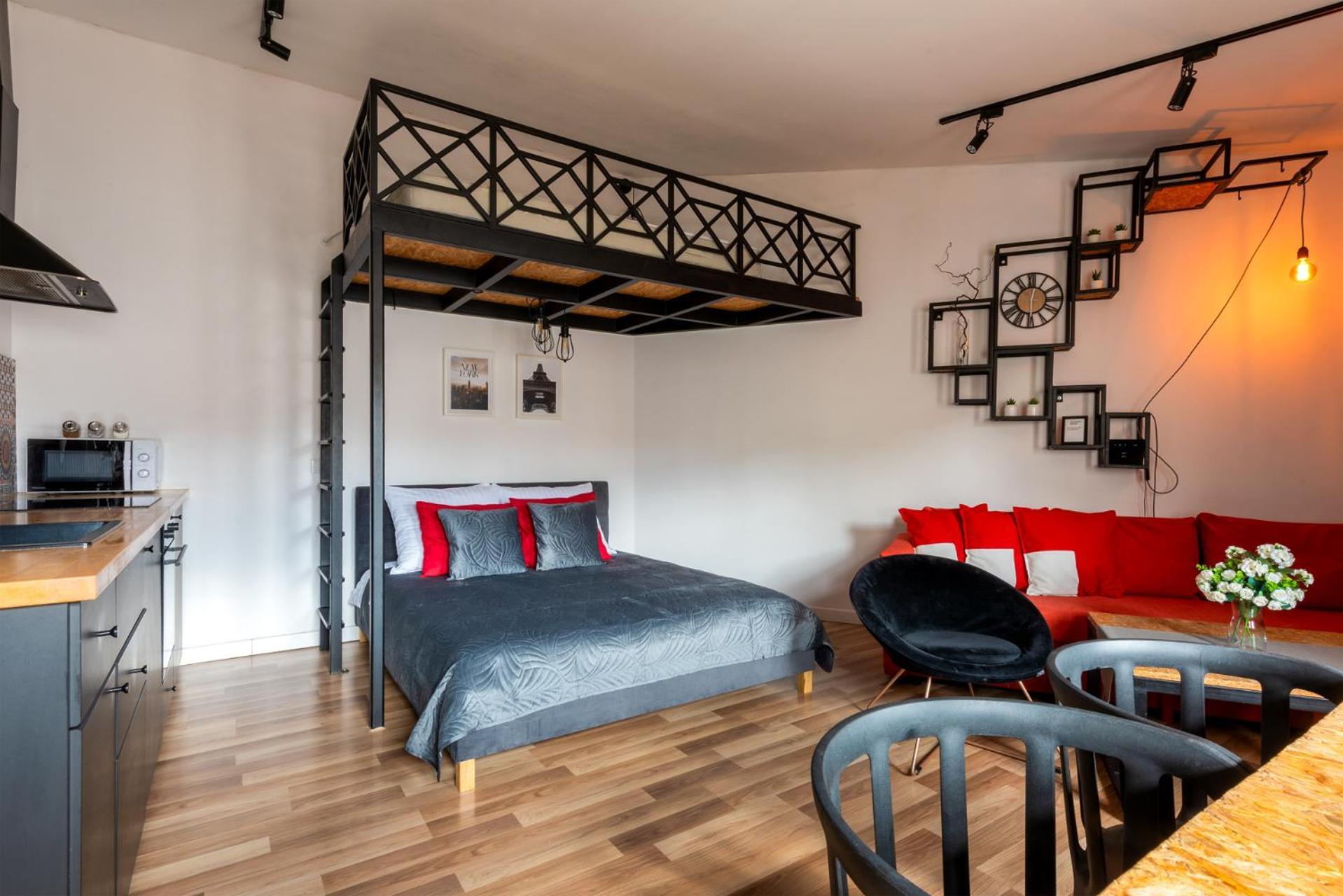 Modern Apartment Arizona Studio Old Town Dietla Balcony كراكوفيا المظهر الخارجي الصورة